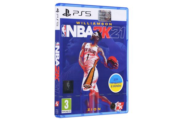 Диск з грою NBA 2K21 [Blu-Ray диск] (PS5)