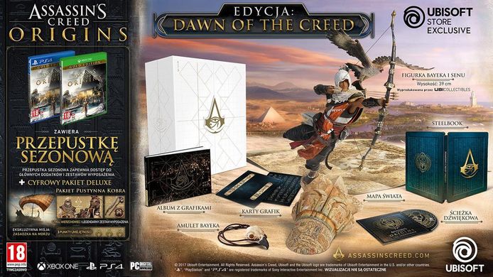 Assassin's Creed Origins Dawn of the Creed Edition (Колекційне видання) Xbox