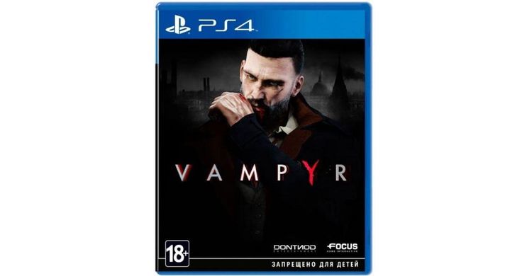 Диск з грою Vampyr (PS4, російські субтитри)