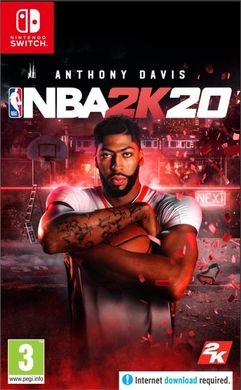 Картридж з грою NBA 2K20 для Nintendo Switch