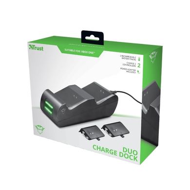 Зарядна станція Trust Зарядна станція GXT 247 Duo Charging Dock suitable for Xbox One
