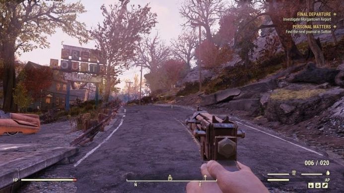 Диск із грою Fallout 76 (російська версія) PS4