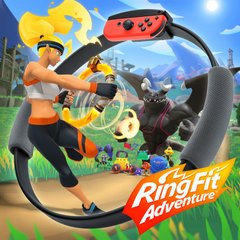 Контролер Ring Fit Adventure + гра + ремінь для Nintendo Switch, Цветной