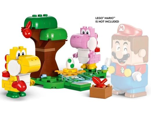LEGO Конструктор Super Mario Прекрасний ліс Yoshi. Додатковий набір