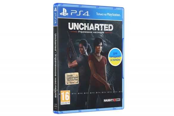 Диск PlayStation 4 Uncharted: Втрачена спадщина [Blu-Ray диск]