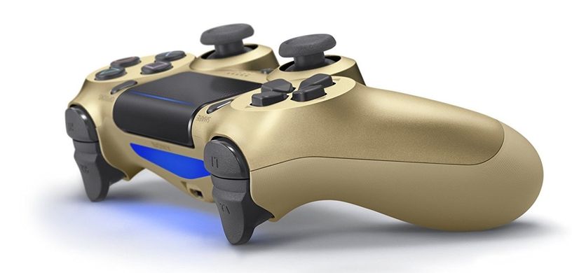 PlayStation Геймпад бездротовий PlayStation Dualshock v2 Gold (золотий)