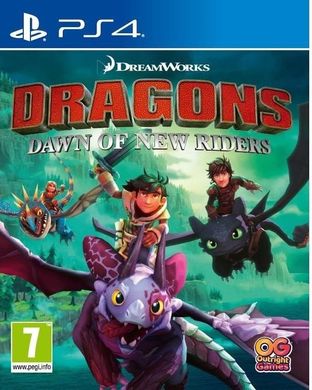 Диск PlayStation 4 Dragons Dawn of New Riders [Blu-Ray диск]