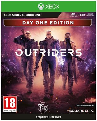 Диск з грою Xbox Series X Outriders One Day Edition [Blu-Ray диск]