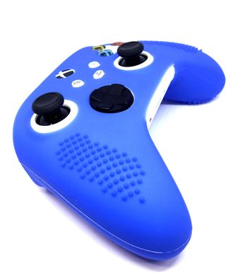 Силіконовий чохол Darius для геймпада Xbox One Series X/S синій