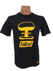 Футболка Darius Fallout Oops..nuclear explosion (чорна+ малюнок жовтий)