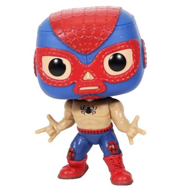 Колекційна фігурка FunkoPOP! Bobble: Marvel: Luchadores: Spider:Man