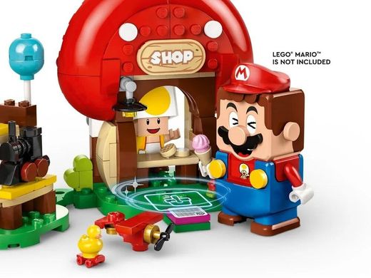 LEGO Конструктор Super Mario Nabbit у крамниці Toad. Додатковий набір