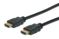 Digitus HDMI High speed + Ethernet (AM/AM) 3.0m, black