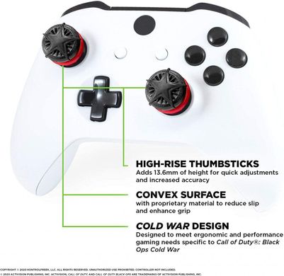 Набір накладок Thumb Grips Kontrolfreek Call of Duty: Black Ops Cold War Xbox One/Xbox Series X
