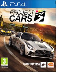 Диск з грою Project Cars 3 [Blu-Ray диск] (PlayStation 4)