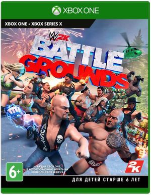 Диск з грою WWE Battlegrounds [Blu-Ray диск] (Xbox)