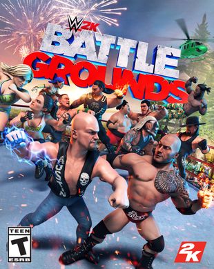 Диск з грою WWE Battlegrounds [Blu-Ray диск] (Xbox)
