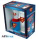 Подарунковий набір DC COMICS Superman склянка, чарка, міні чашка