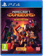 Диск із грою Minecraft Dungeons: Hero Edition для PlayStation 4