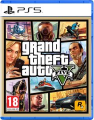 Диск з грою Grand Theft Auto V [Blu-Ray диск] (PS5)